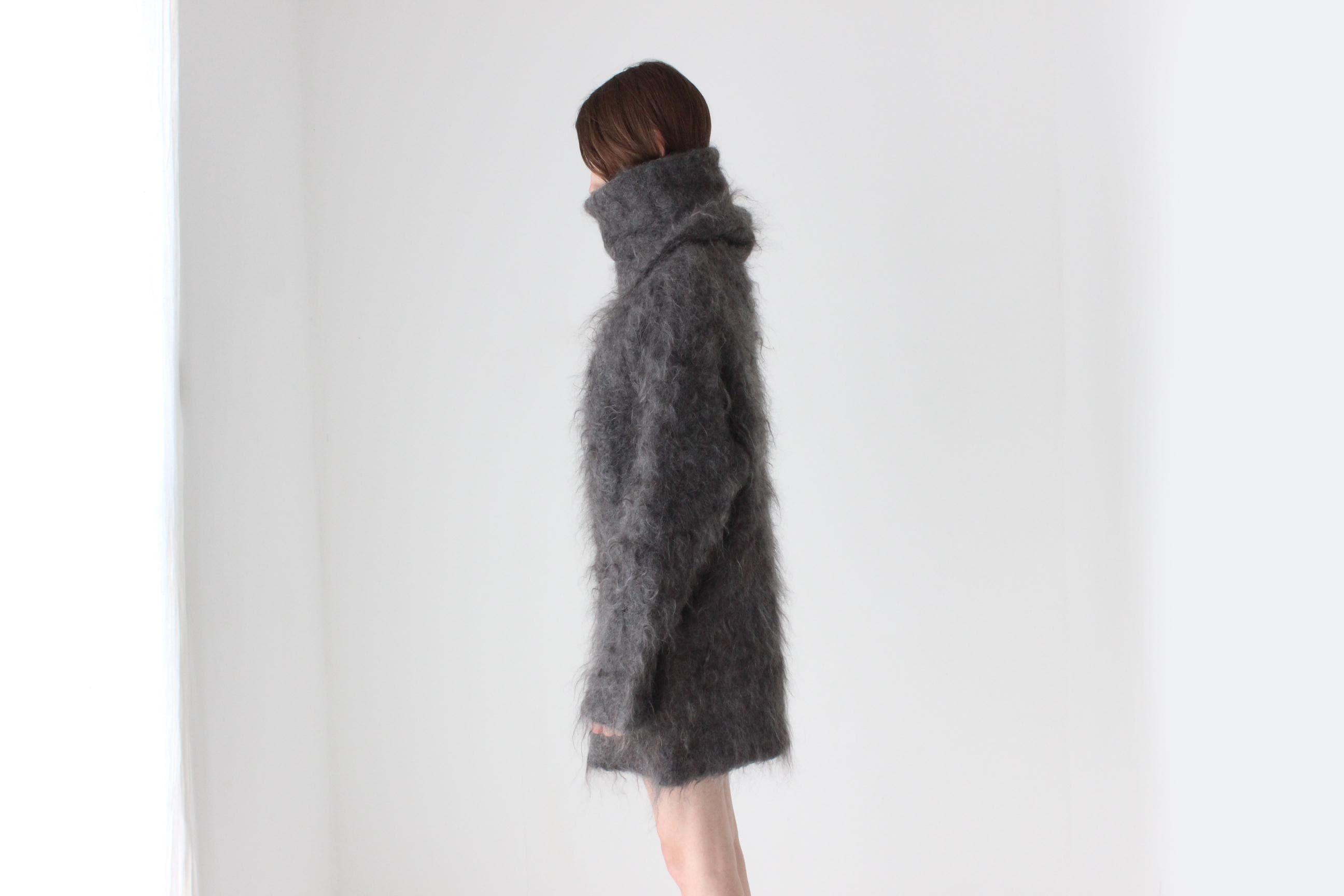 Hand Knit Wool & Mohair Unisex Sweater