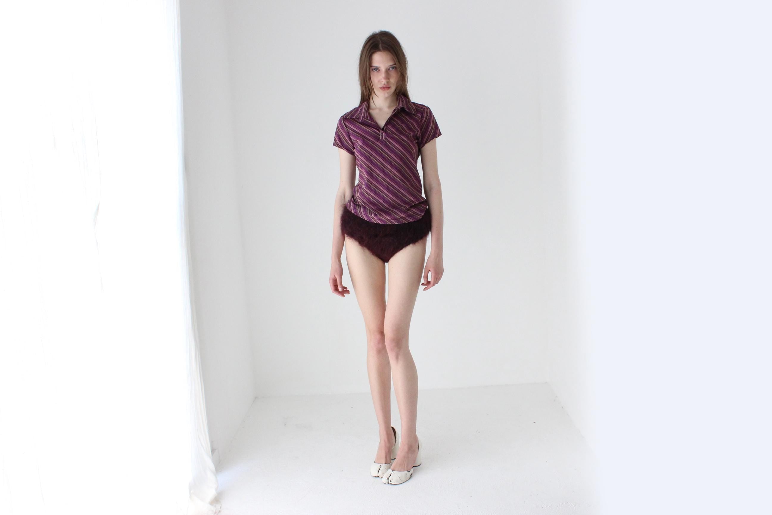 Hand Knit Mohair Underwear