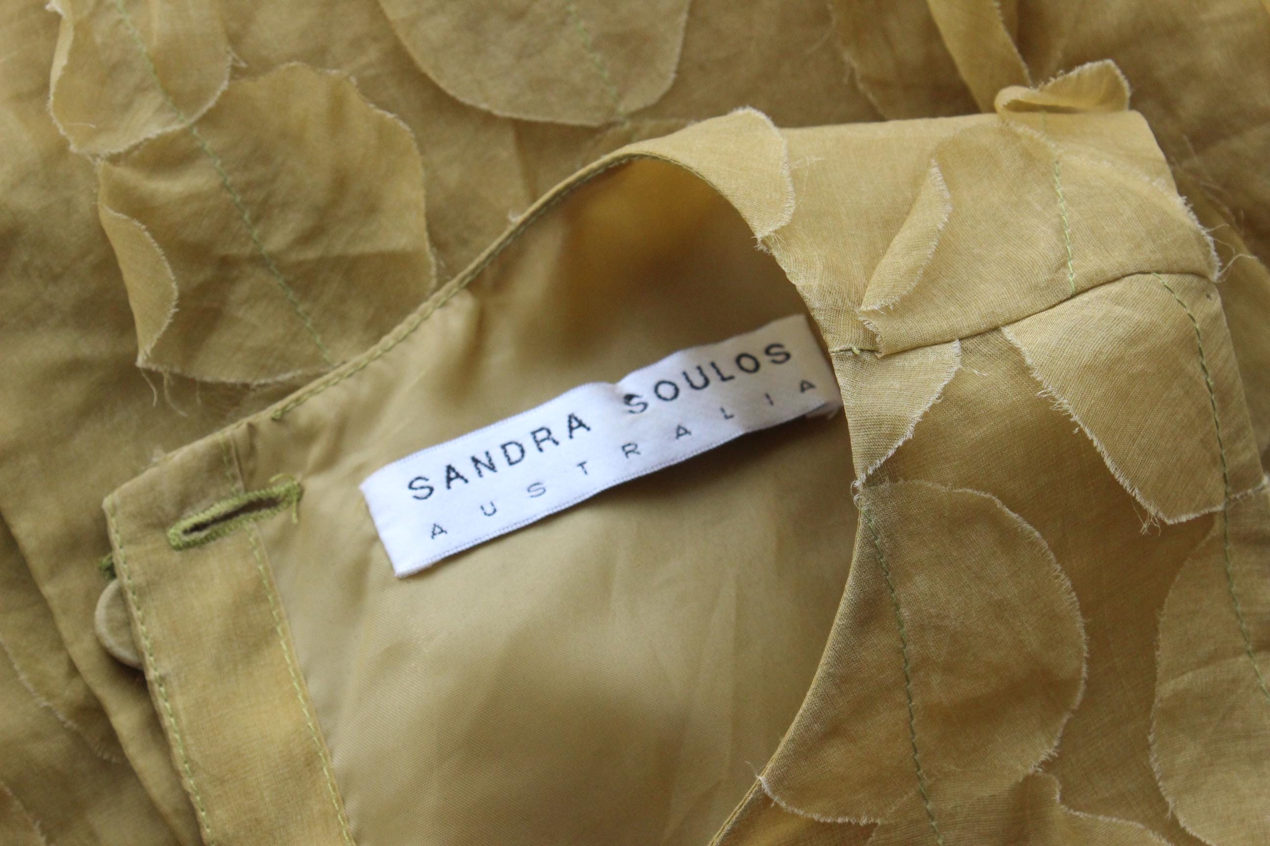 Y2K Textural Silk Organza Top