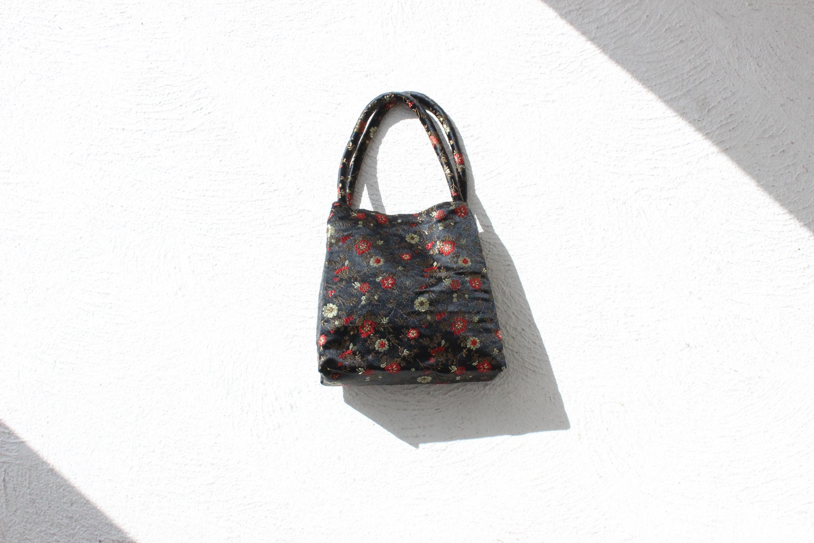 Y2K Chinese Satin Purse