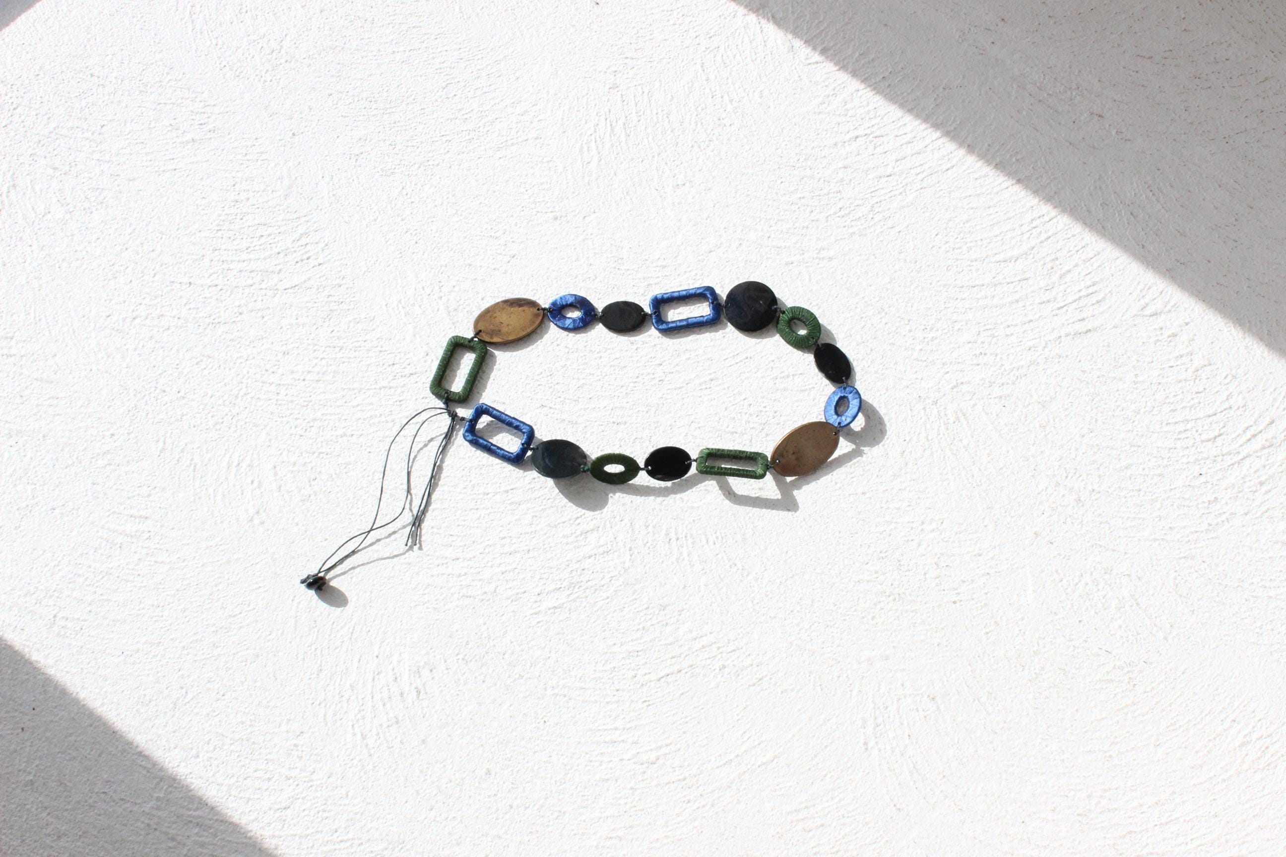 Arty Abstract Trinket Bead Belt