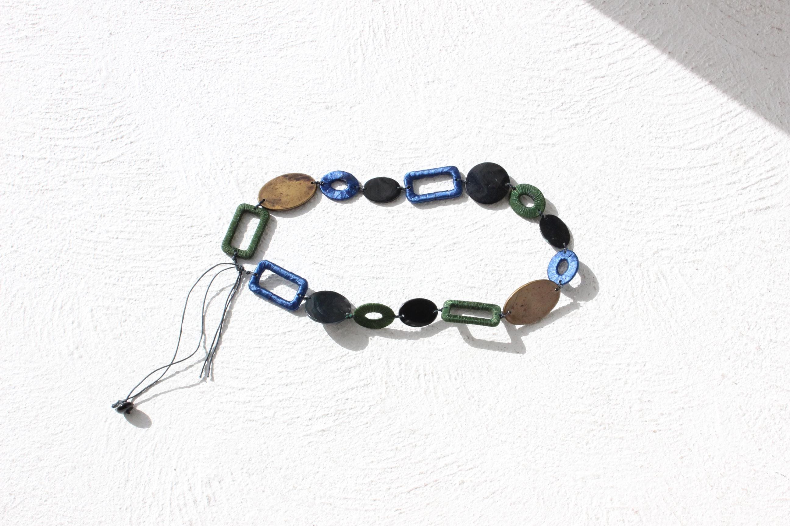 Arty Abstract Trinket Bead Belt