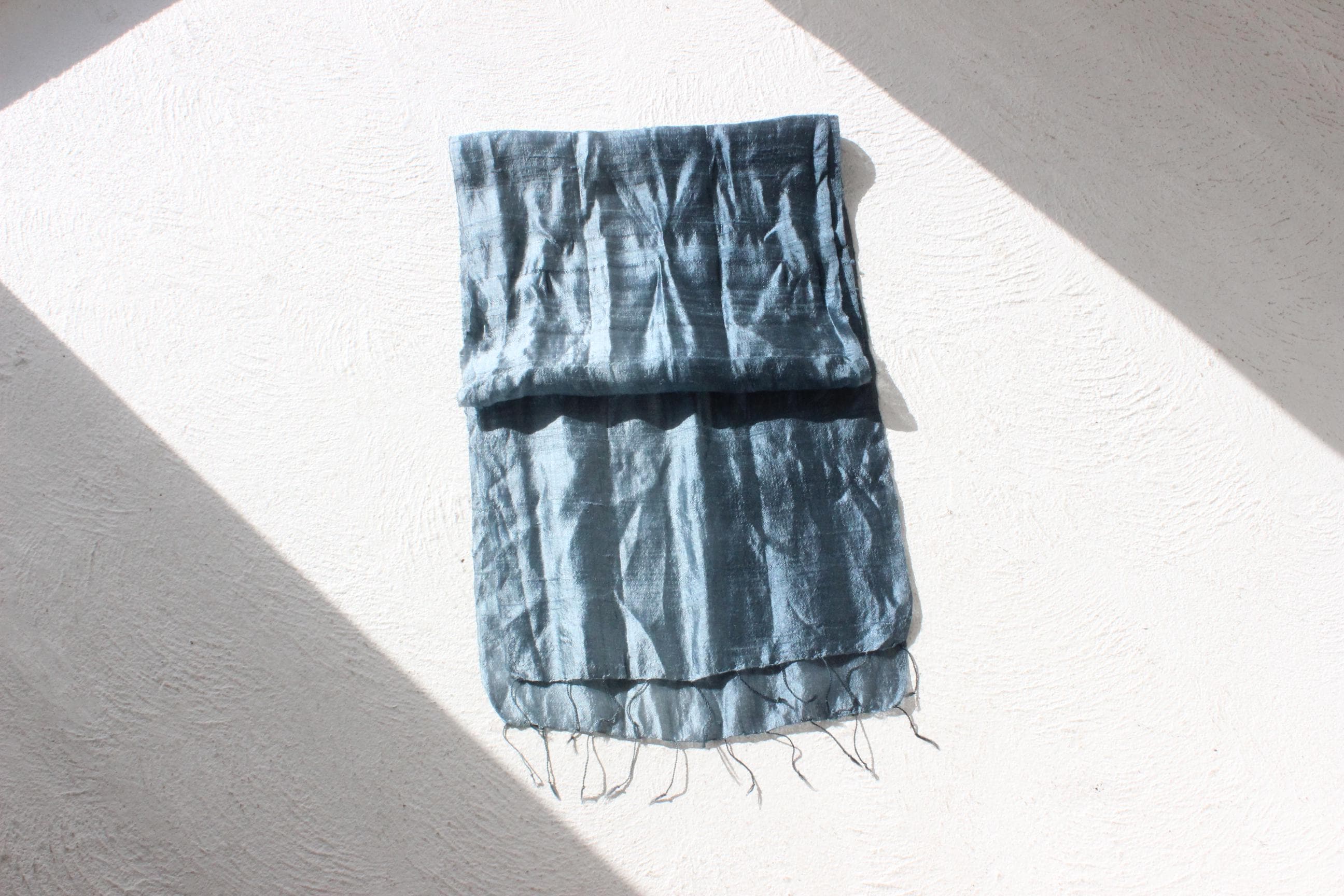 90s Vietnamese Handwoven Silk Multi-Way Sash