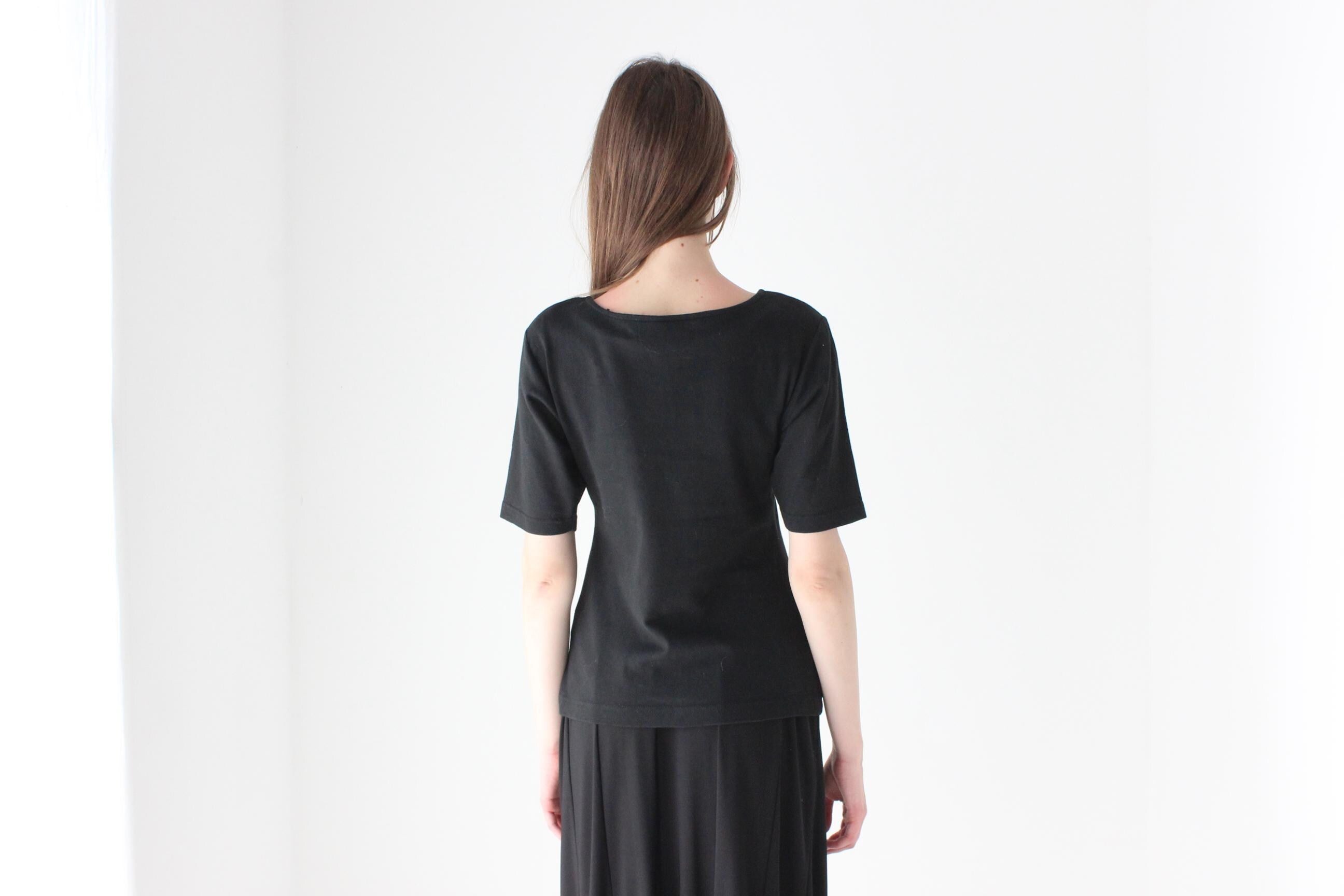 80s Gem Stone Stretch Fitted Tee