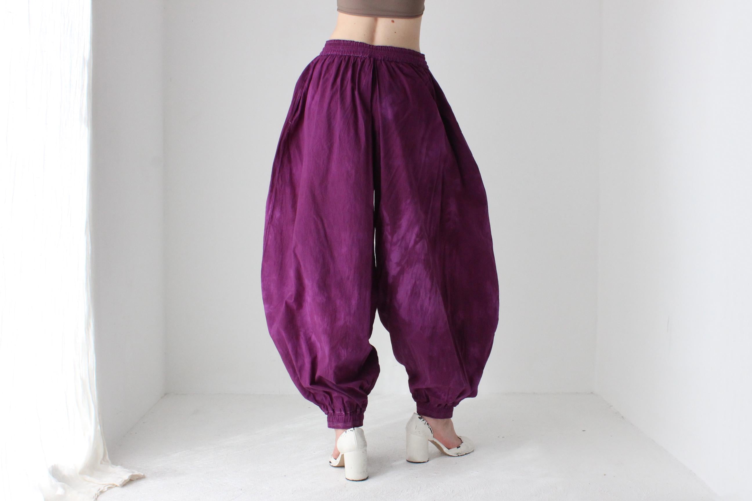 90s Super Voluminous Cotton Balloon Leg Pants