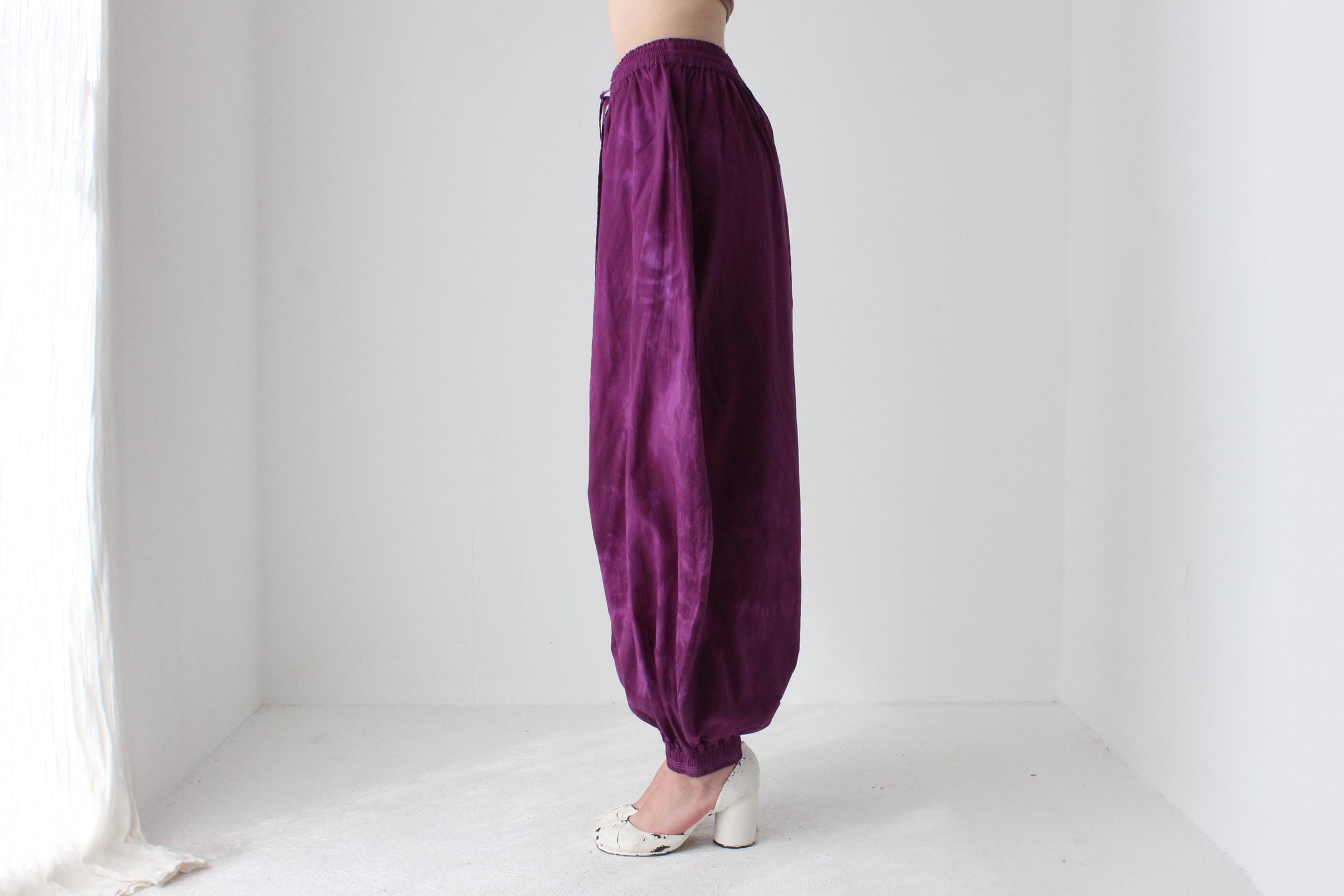 90s Super Voluminous Cotton Balloon Leg Pants