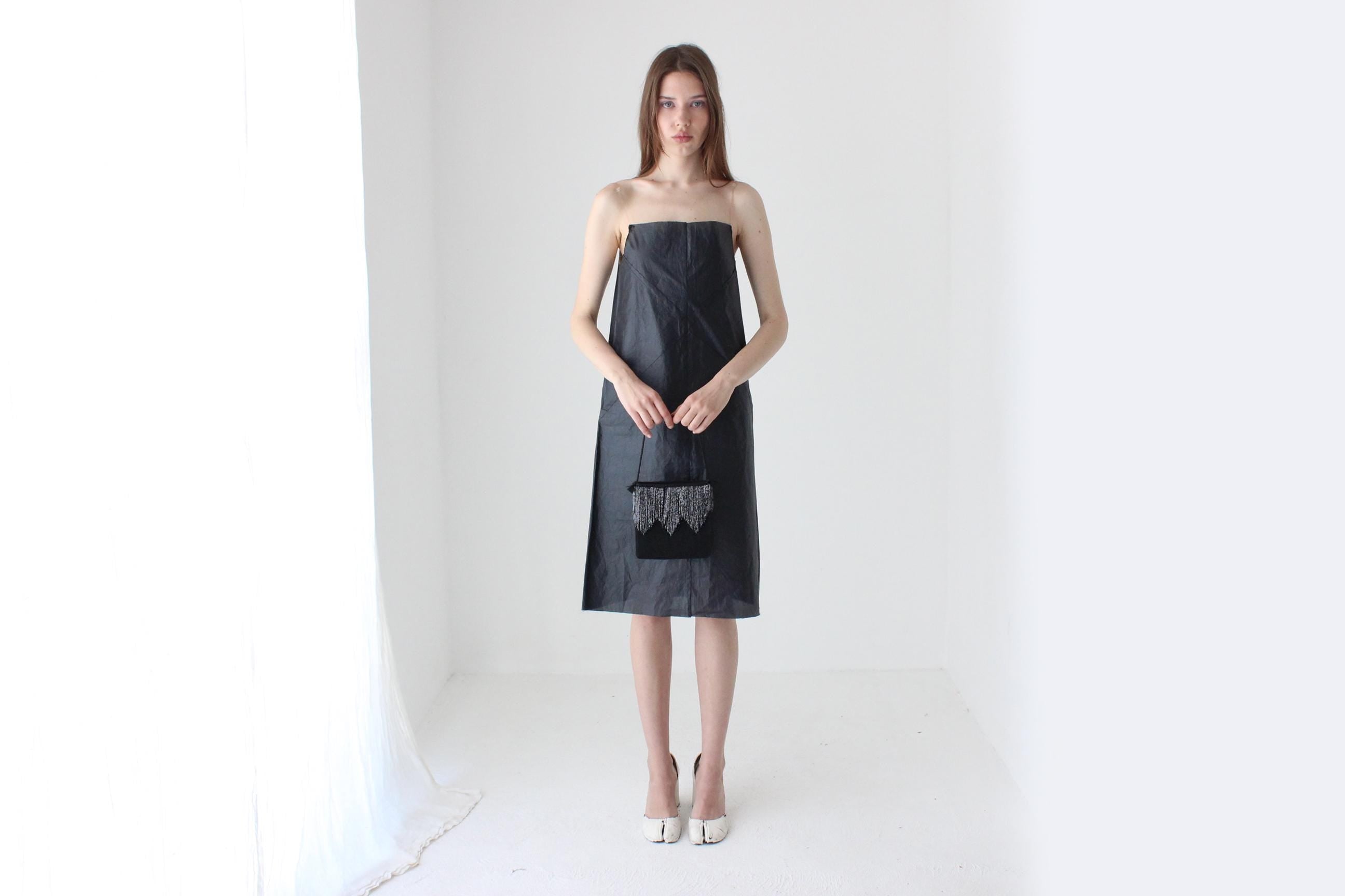 Y2K Glass Beaded Fringe Bag