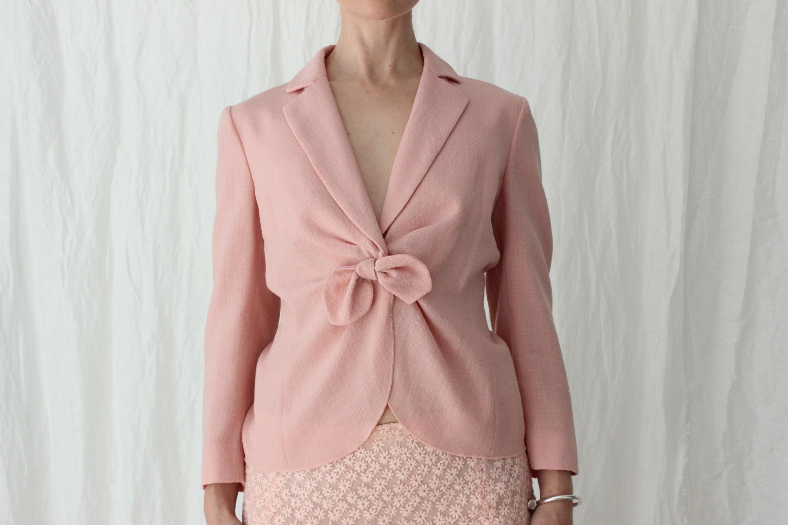 Cutest 90s Moschino Cheap & Chic Two Piece Skirt Suit