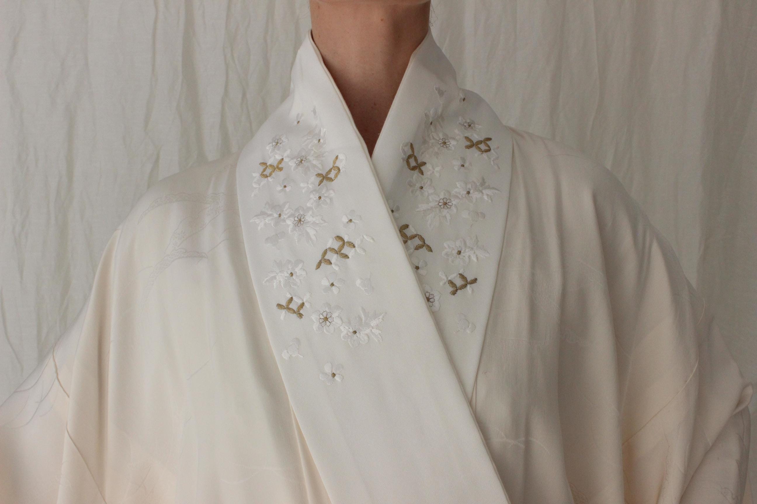 Dramatic & Lush Vintage Japanese Silk Bridal Kimono