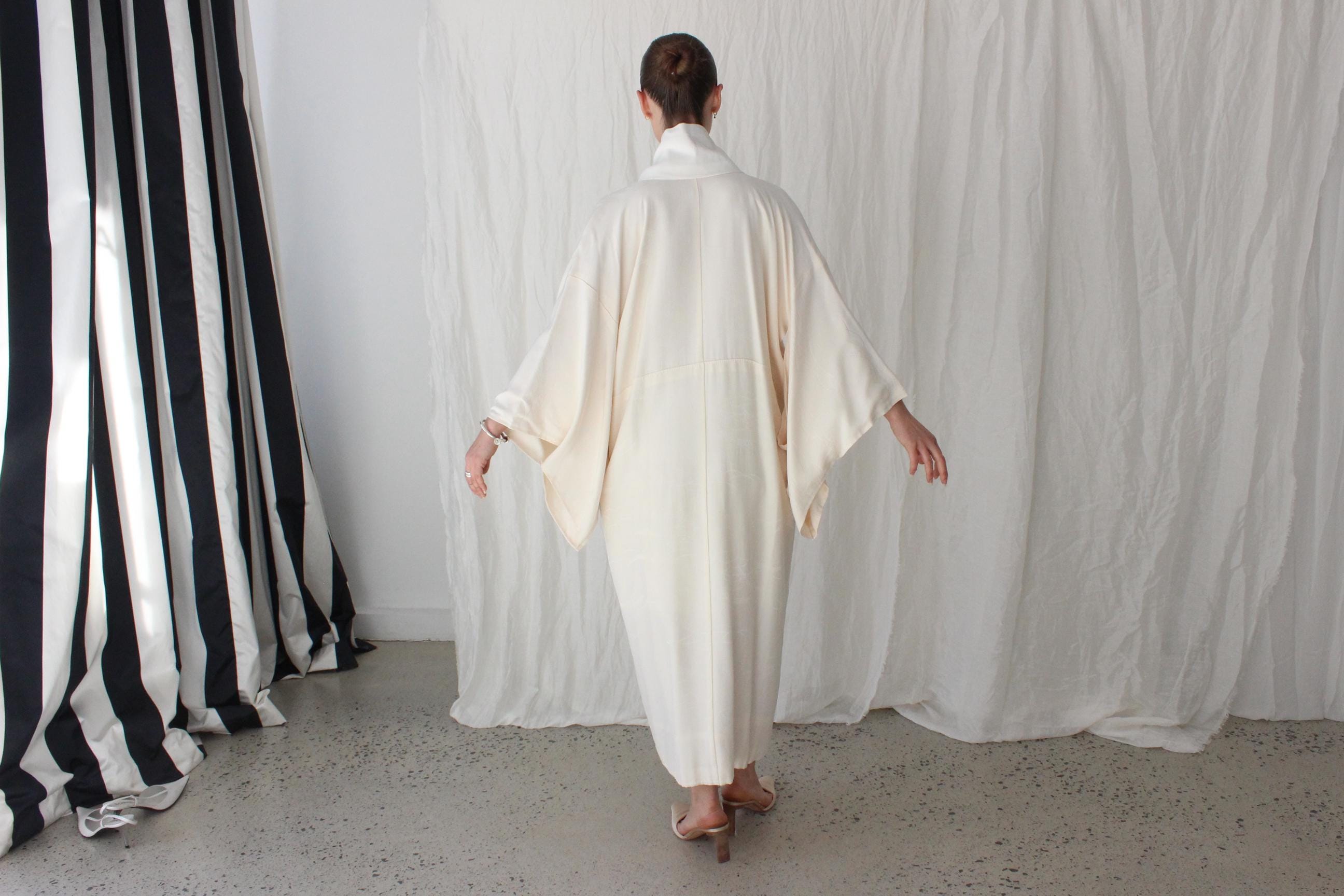 Dramatic & Lush Vintage Japanese Silk Bridal Kimono