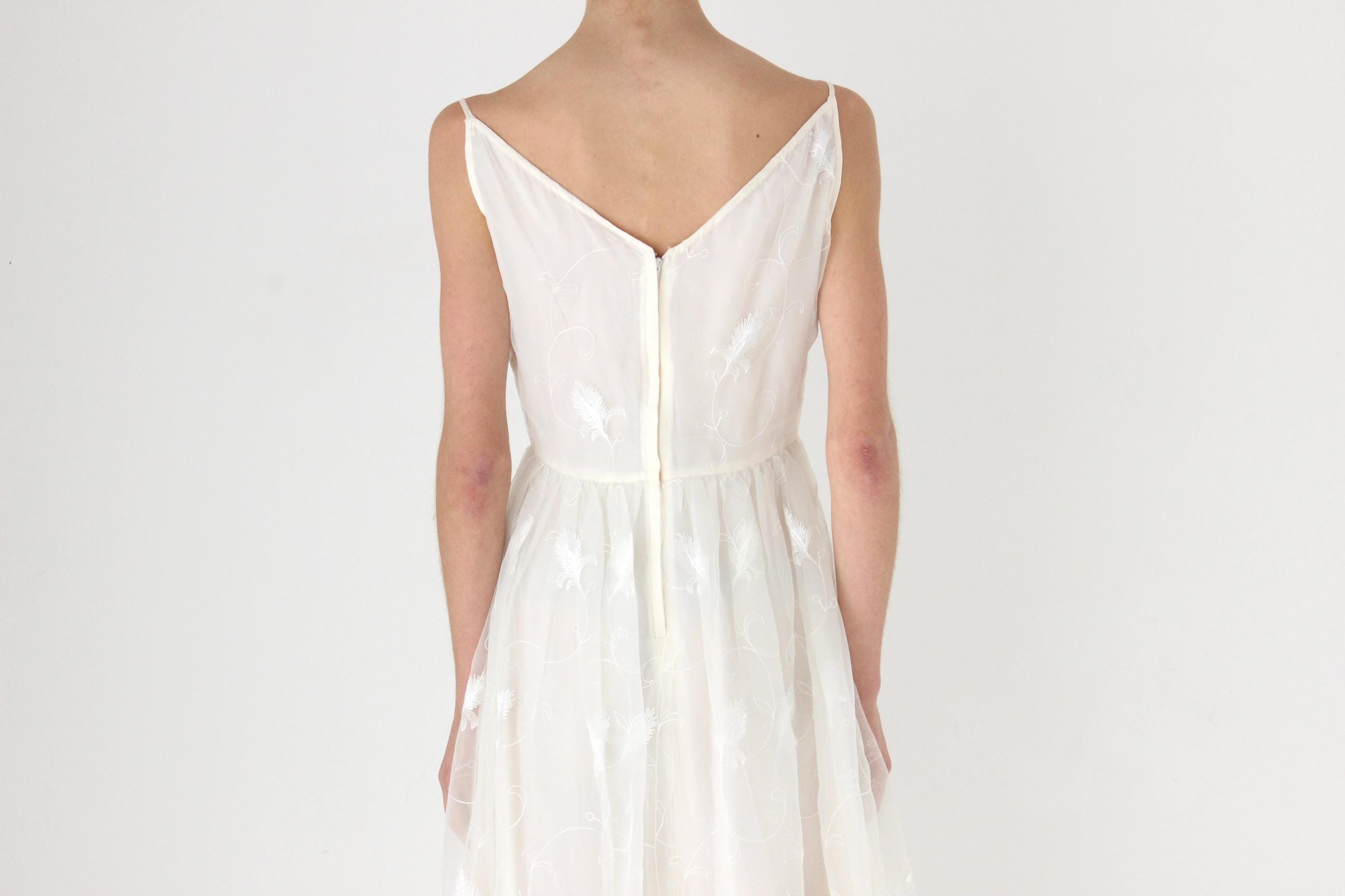 Handmade 50s Style Lace & Tulle Cocktail Dress
