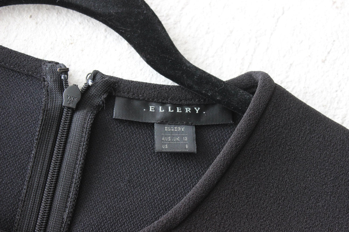 2010s Ellery Crepe Top w/ Fringe Tassel Detailing