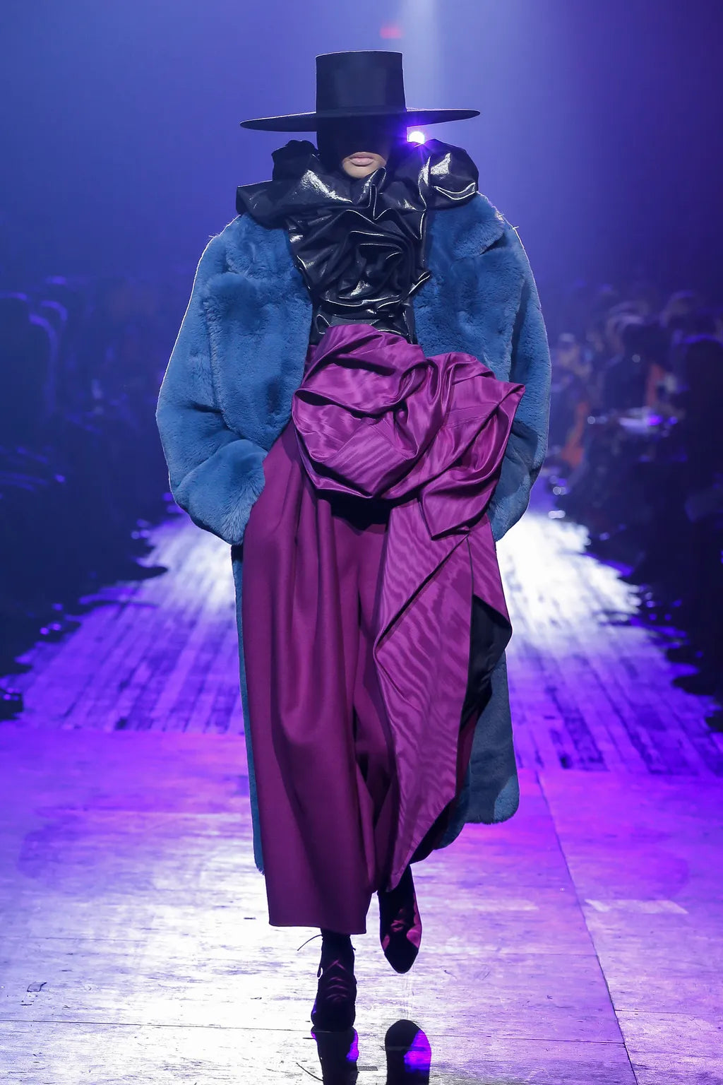 MAJOR 2018 Marc Jacobs Softest Plush Faux Fur Coat - [Fall Runway Look 15]