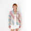 Y2K Sorbet Curved Suede Patchwork Jacket