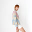 Y2K Sorbet Curved Suede Patchwork Jacket