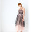 Cinematic 50s Hand Sewn Ruffled Tulle Puff Ballerina Gown