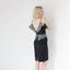 80s SHISHI Sculptural Origami Lamé ~Disco Fairy~ Peplum Dress