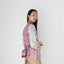 90s Indian Silk Patchwork Kimono Sleeve Top