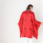 90s Chinese Pure Silk Sweeping [Weighted] Sleeve Robe