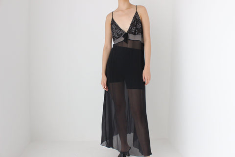 2000s Elle Macpherson Intimates Pure Silk Slip Dress