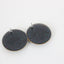 Funky Glitter Oversized Circle Earrings