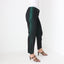 Vintage 2000s GUCCI by Tom Ford Metallic Green SILK Cropped Pants