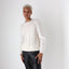 80s Ivory Mohair Hand Knit Textured Fluffy Sweater