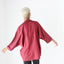 80s Parachute Batwing Cocoon Shirt Dress / Jacket
