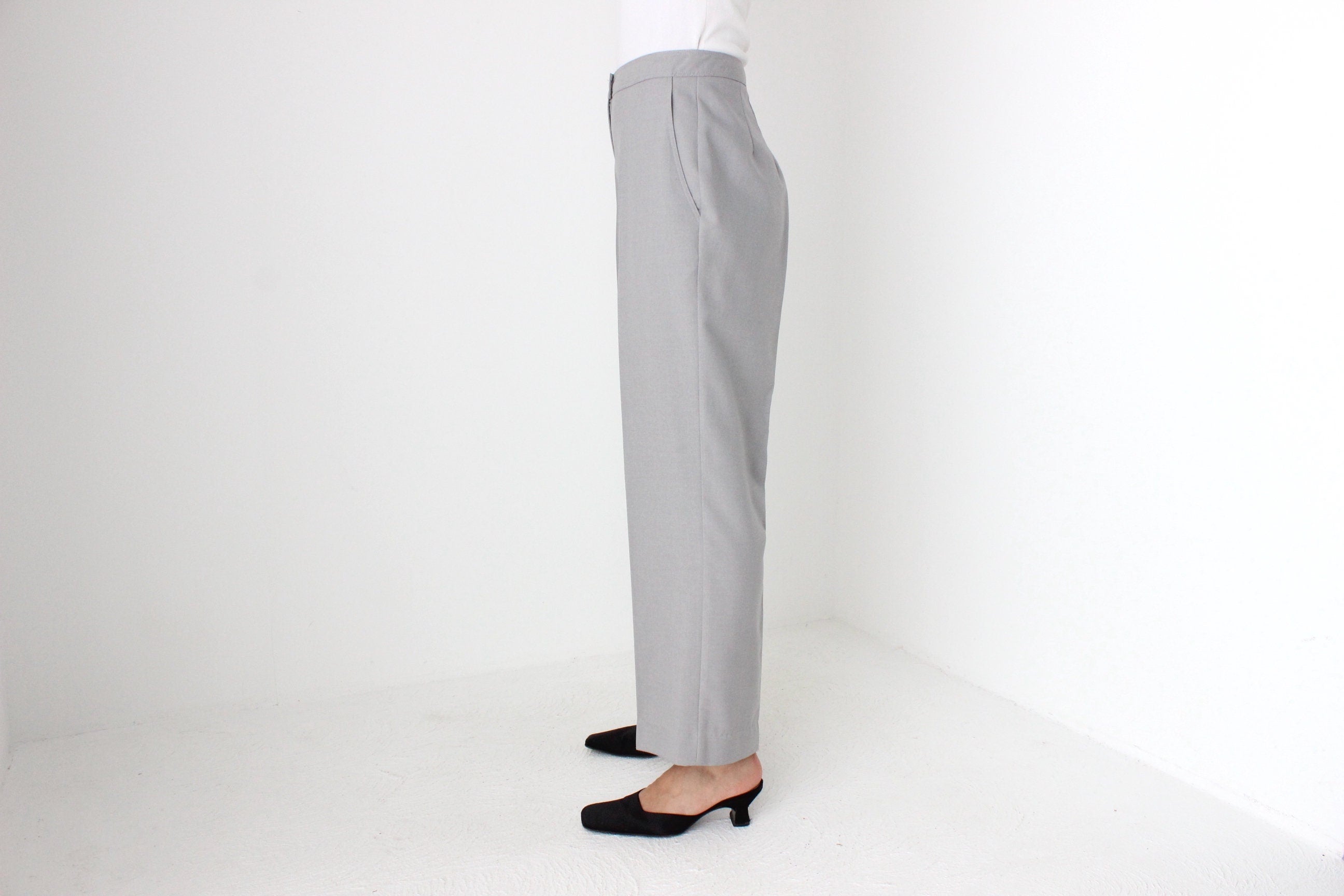 BALLETCORE 90s Minimal Pastel Trousers