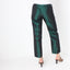 Vintage 2000s GUCCI by Tom Ford Metallic Green SILK Cropped Pants