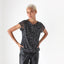 Y2K Abstract Mesh Circle Print Tee