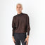 80s Chocolate Glitter High Neck Knit