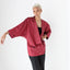 80s Parachute Batwing Cocoon Shirt Dress / Jacket