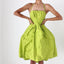 Australian Designer Y2K Pure Silk Bustier Bubble Dress by "George"