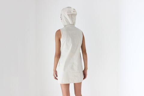 Y2K Cargo Pocket Mini Dress w/ Hood