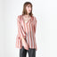 Y2K Pure Silk Striped Roomy & Relaxed Long Sleeve Blouse
