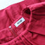 2000s Moschino Vintage Red Silk Taffeta Harlequin Collar Top