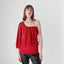 Funky Y2K One Shoulder Ruched Glitter Disco Top