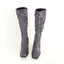 MADE IN ITALY 90s Python Print Fabric Knee High Boots - Euro 39