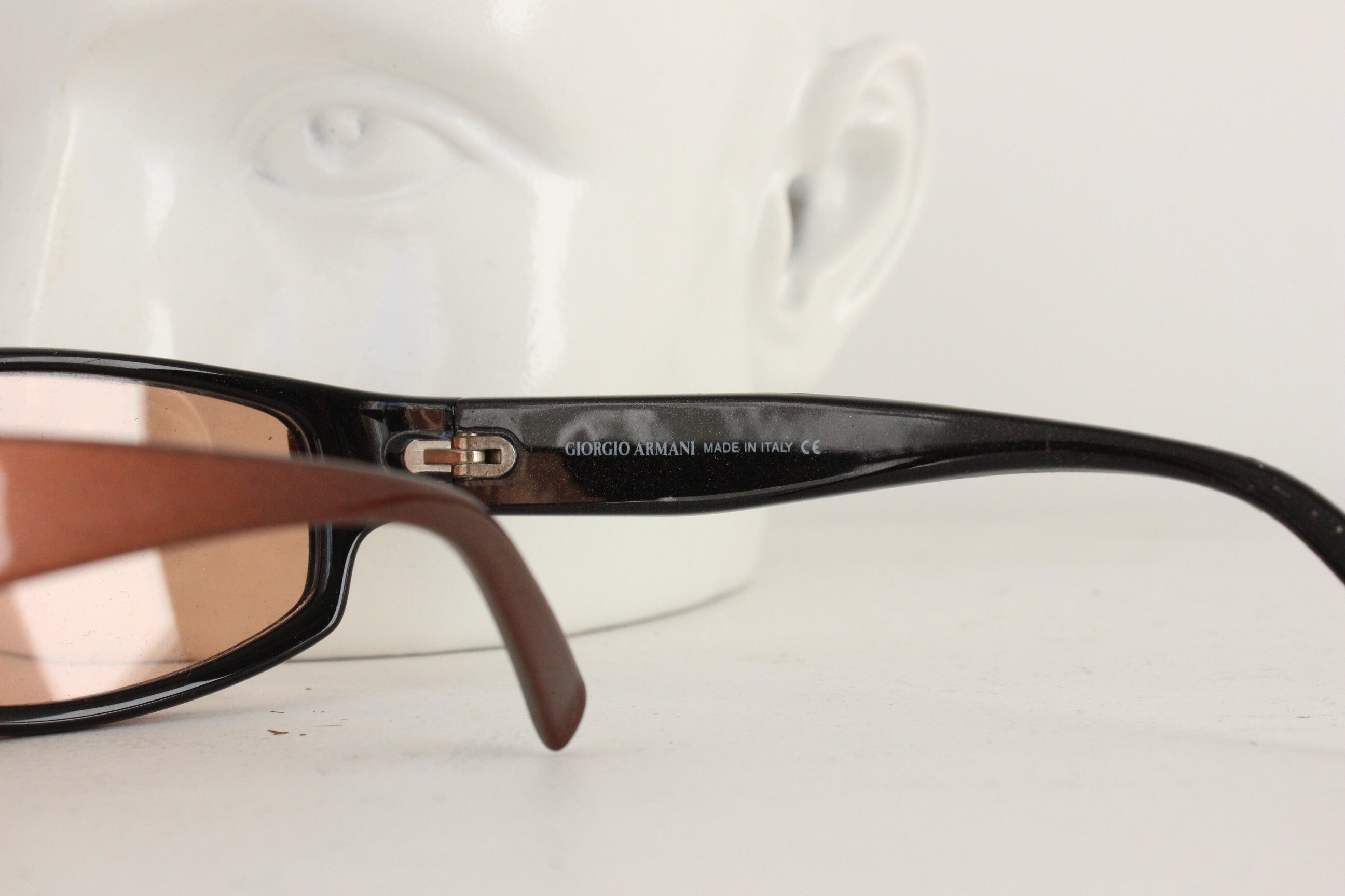 Armani wrap around store sunglasses