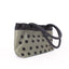 Y2K SILK Beaded Polka Dot & Ruffle Handbag