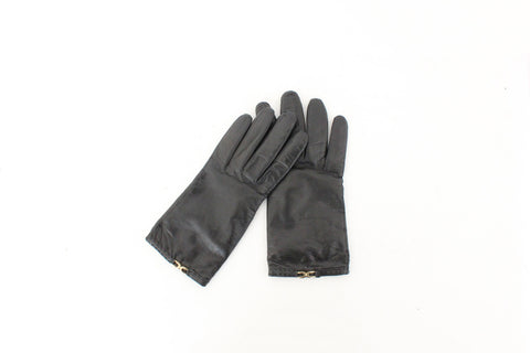 80s Madova Italy Leather & Cashmere Gloves
