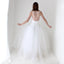 90s Custom Made Bridal - High Neck & Voluminous Tulle Wedding Gown