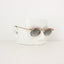 Phenomenal 1990s Work of Art, Hand Painted Italian Sunglasses by Bajazzo Lunettes