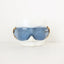 Early 90s Dolce and Gabbana [D&G] Blue Lens Oversized Shield Sunglasses