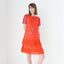 80s does 20s Fringe Burlesque Dress