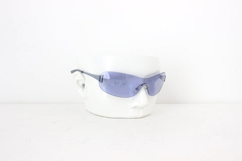 Y2K Revlon Techno Wraparound Shield Sunglasses
