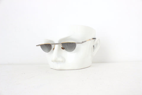 90s Passe Patout Slim Line Architectural Bahaus Sunglasses ~ Made in France