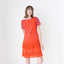 80s does 20s Fringe Burlesque Dress