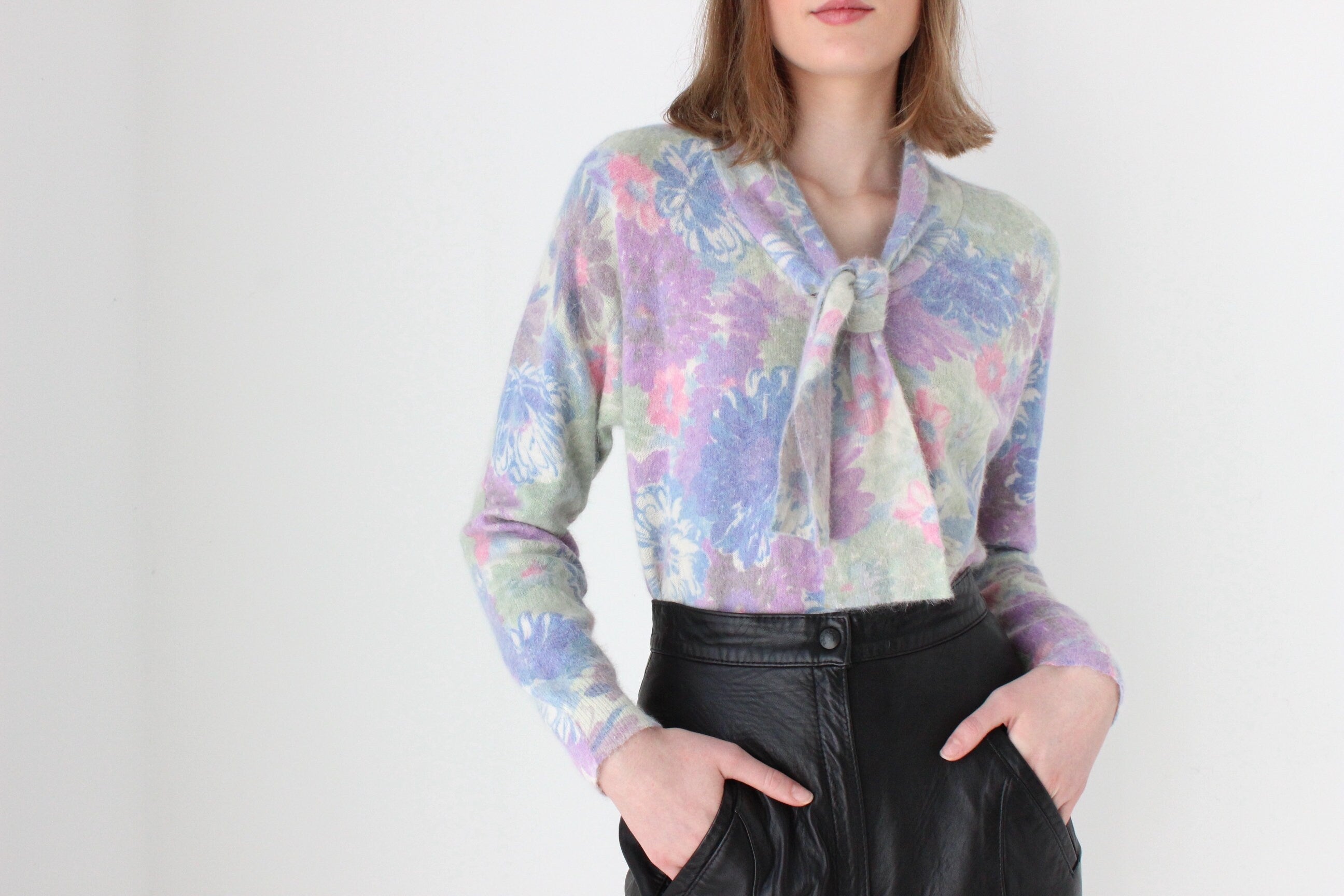 80s pastel sweater hotsell